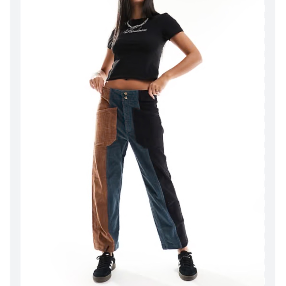 Rare Kavu Woodfern Patchwork Corduroy Pants